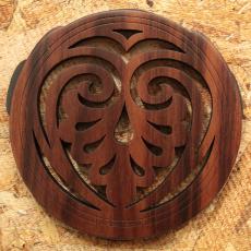 LUTE HOLE #5 Rosewood
