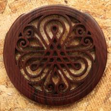 LUTE HOLE #2 Cocobolo