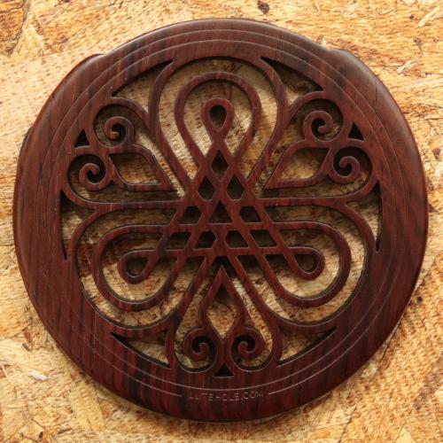LUTE HOLE #2 Cocobolo