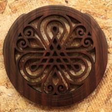 LUTE HOLE #2 Rosewood