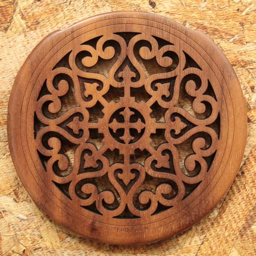 LUTE HOLE #9 Walnut