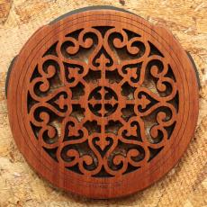 LUTE HOLE #9 Hawaiian Koa