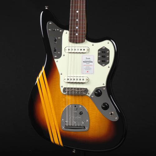 Fender Made in Japan Traditional 2025 Collection 60s Jaguar Rosewood Fingerboard ~Competition 3-Color Sunburst / Aged Natural~