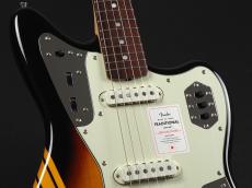Fender Made in Japan Traditional 2025 Collection 60s Jaguar Rosewood Fingerboard ~Competition 3-Color Sunburst / Aged Natural~_4