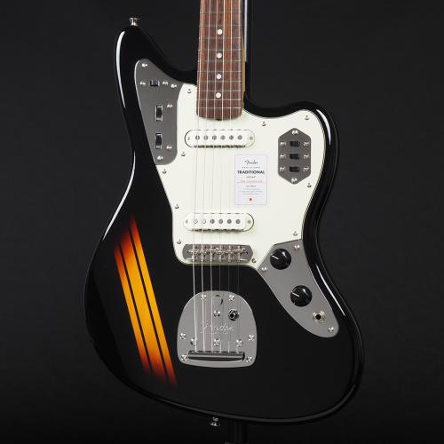 Fender Made in Japan Traditional 2025 Collection 60s Jaguar Rosewood Fingerboard ~Competition Black / 3-Color Sunburst~