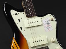 Fender Made in Japan Traditional 2025 Collection 60s Jazzmaster Rosewood Fingerboard ~Competition 3-Color Sunburst / Aged Natural~_4