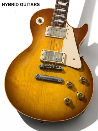 Gibson Custom Shop Historic Collection 1958 Les Paul Standard Reissue Plane Top Ice Tea Burst 2006