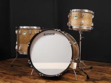 Ludwig Downbeat Drum Set 3pc 20"BD / 12"TT / 14"FT 1970年代製