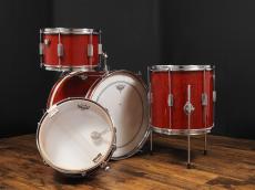 Pearl VALENCIA Drum Set  4pc 20"BD / 12"TT / 14"FT /14SD 1960年代製_6