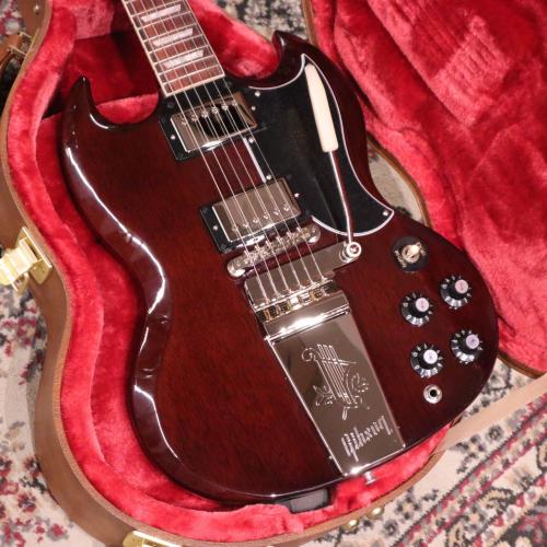 Gibson 【激渋!】Exclusive Model SG Standard '61 w/Maestro Vibrola T-Type (#202950333) Aged Cherry≒3.16kg