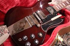 Gibson 【激渋!】Exclusive Model SG Standard '61 w/Maestro Vibrola T-Type (#202950333) Aged Cherry≒3.16kg_6