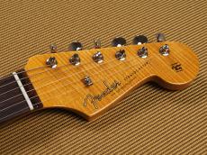 Fender Limited Edition American Vintage II 1961 Stratocaster 3A Flame Neck ~Fiesta Red~_3