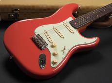 Fender Limited Edition American Vintage II 1961 Stratocaster 3A Flame Neck ~Fiesta Red~_8