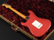 Fender Limited Edition American Vintage II 1961 Stratocaster 3A Flame Neck ~Fiesta Red~_13