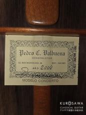 Pedro Valbuena [ペドロ・バルブエナ] I世 2004年製 Concierto 635mm【日本総本店2F 在庫品】_4