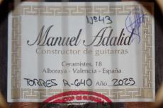 マヌエル・アダリッド　Mauel Adarid Torres トーレス　640㎜_7
