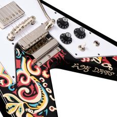 Epiphone Jimi Hendrix "Love Drops" Flying V Ebony_5