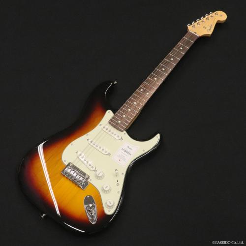 Fender Made in Japan Hybrid II Stratocaster, Rosewood Fingerboard, 3-Color Sunburst