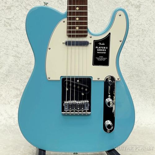 Fender Player II Telecaster -Aquatone Blue/Rosewood-【MX25139255】【3.62kg】【全国送料当社負担】