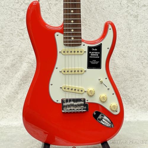 Fender Player II Stratocaster-Coral Red-【アルダーボディ】【MX25143097】【3.53kg】