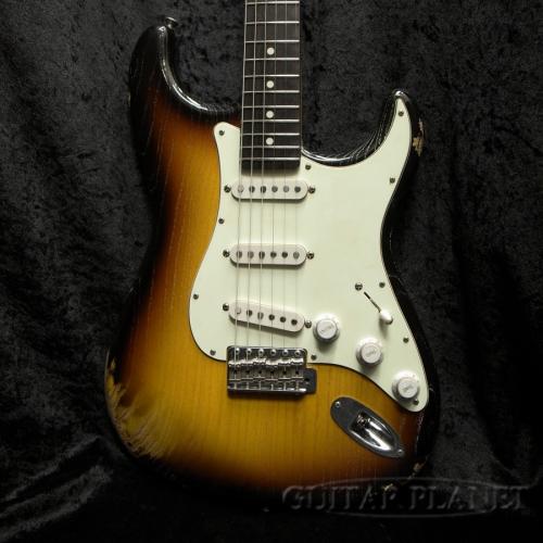 Fullertone Guitars STROKE ASH/R 3TS -Rusted 3-Tone Sunburst-【ご予約受付中】