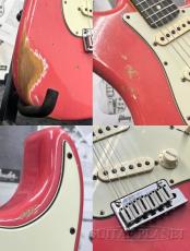 Fender Custom Shop Guitar Planet Exclusive Custom22F 1960s Stratocaster Journeyman Relic -Faded Fiesta Red- 2022USED!!_7