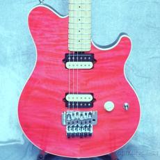 MUSIC MAN  AXIS KID Limited Edition -Trans Pink Quilt Top MH Brown Back - 【良杢!】