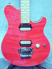MUSIC MAN  AXIS KID Limited Edition -Trans Pink Quilt Top MH Brown Back - 【良杢!】_2