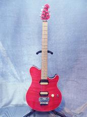 MUSIC MAN  AXIS KID Limited Edition -Trans Pink Quilt Top MH Brown Back - 【良杢!】_3