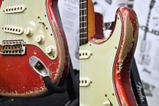 Fender Custom Shop MBS 1961 Stratocaster Heavy Relic -Candy Apple Red- by Dale Wilson_9