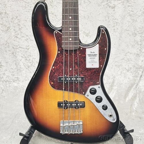 Fender Made In Japan Traditional 60s Jazz Bass -3 Color Sunburst-【3.80kg】