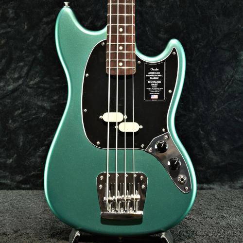 Fender American Professional Classic Mustang Bass -Faded Sherwood Green Metallic-【3.75kg】