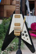 Gibson Jimi Hendrix "Hall of Fame" Black Flying V_7