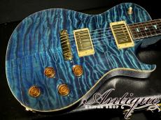 Paul Reed Smith [PRS] Private Stock #520 2003 Singlecut Semi-Hollow BZF/Quilt T&B w/Gorgeous Inlay N-Mint "The Art of PRS"_4