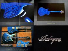 Paul Reed Smith [PRS] Private Stock #520 2003 Singlecut Semi-Hollow BZF/Quilt T&B w/Gorgeous Inlay N-Mint "The Art of PRS"_10