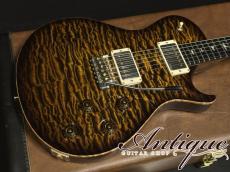 Paul Reed Smith [PRS] Private Stock Brazilian #6049 Singlecut Tremolo Tiger Eye Smoked Burst /Killer Quilt Top & African Ribbon Mahogany w/Paua & MOP Inlay 4.08kg EX+++ "Brazilian Rosewood Neck"_4