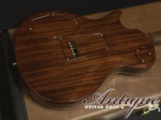 Paul Reed Smith [PRS] Private Stock Brazilian #6049 Singlecut Tremolo Tiger Eye Smoked Burst /Killer Quilt Top & African Ribbon Mahogany w/Paua & MOP Inlay 4.08kg EX+++ "Brazilian Rosewood Neck"_5