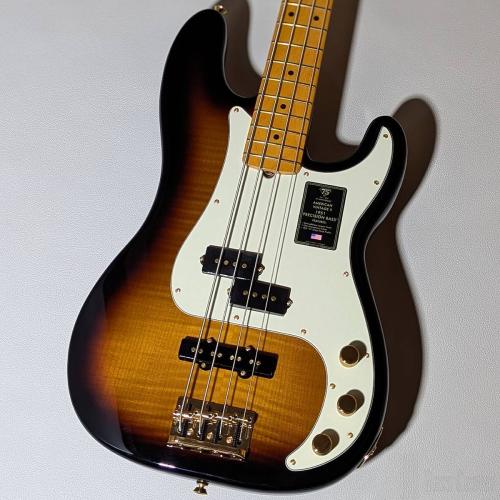 Fender 75th Anniversary American Professional II PJ Bass -2 Color Sunburst-