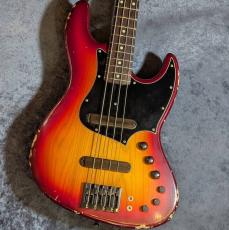 XOTiC XJ-1T 4st Alder/R -Dark Cherry Burst - Black Parts-