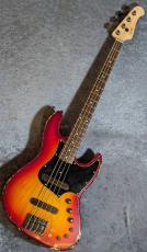 XOTiC XJ-1T 4st Alder/R -Dark Cherry Burst - Black Parts-_2