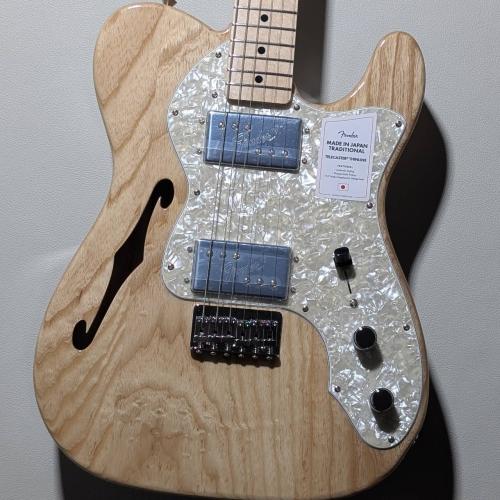 Fender Made in Japan Traditional 70s Telecaster Thinline "MOD" -Natural- #JD26007729【3.00kg】