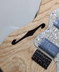 Fender Made in Japan Traditional 70s Telecaster Thinline "MOD" -Natural- #JD26007729【3.00kg】_10