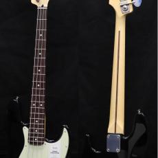 Fender Made in Japan Junior Collection Jazz Bass, Rosewood Fingerboard, Black_8