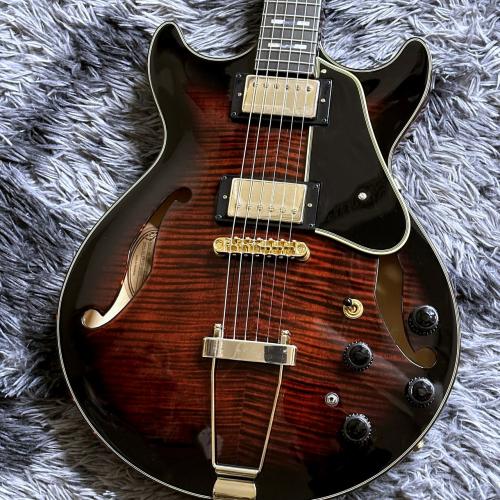 Ibanez AMH100FM-DVS (Dark Violin Sunburst) -AM Artcore Expressionist-【特価】