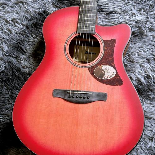 Ibanez AAM50CE-CRO (Coral Red Burst Open Pore) -Advanced Acoustic-【特価】【エレアコ】