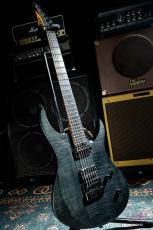 Balaguer Guitars Diablo Standard with Evertune Bridge Satin Trans Black_2