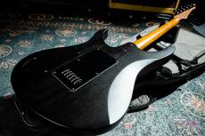 Balaguer Guitars Diablo Standard with Evertune Bridge Satin Trans Black_6
