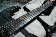 Balaguer Guitars Diablo Standard with Evertune Bridge Satin Trans Black_10