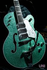Gretsch G6136T Kenny Falcon II with String-Thru Bigsby Early Summer Green Sparkle / 2023