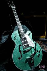 Gretsch G6136T Kenny Falcon II with String-Thru Bigsby Early Summer Green Sparkle / 2023_3